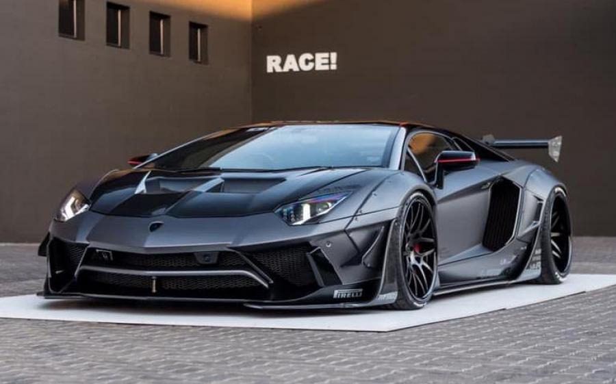 Lamborghini Aventador by Liberty Walk & RACE! (18 of 50) '2020